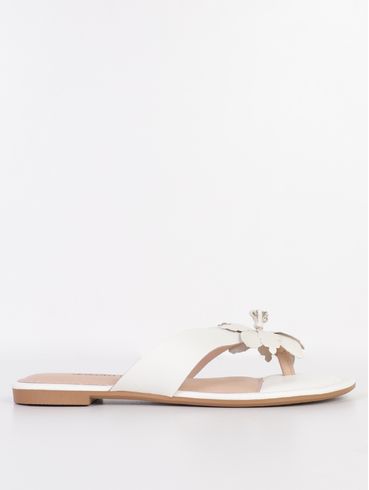 Rasteira Dakota Feminina OFF WHITE