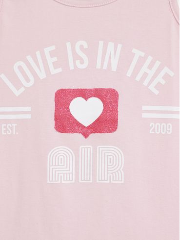 Blusa Regata Infantil Para Menina - ROSA CLARO