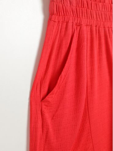 Short Malha Plus Size Feminino VERMELHO