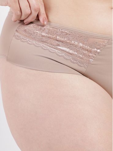 Calcinha Tanga Plus Size Feminina MARROM