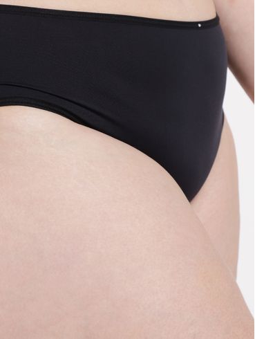 Calcinha Fio Duplo Plus Size Feminino PRETO