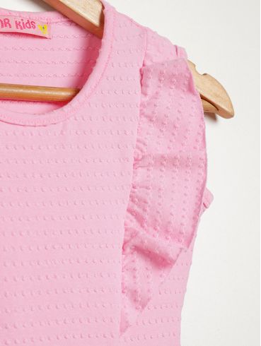 Vestido Infantil Para Menina - ROSA