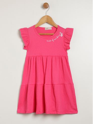 Vestido Flik Infantil Para Menina - PINK