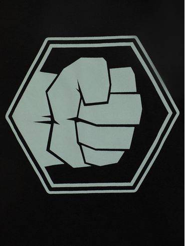 Camiseta Regata Marvel Infantil Para Menino - PRETO