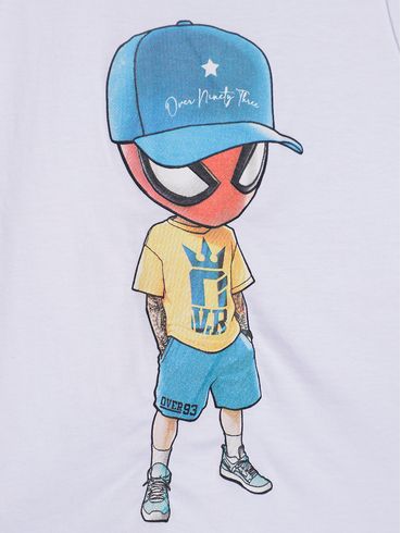 Camiseta Regata Infantil Para Menino - BRANCO