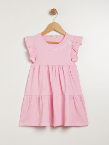 Vestido Flik Infantil Para Menina - ROSA