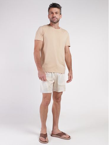 Bermuda Linho Masculina AREIA