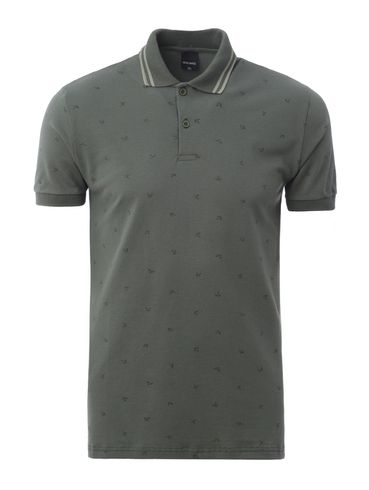 Polo Manga Curta Masculina VERDE