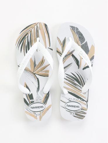 Chinelo Aloha Havaianas Masculino BRANCO