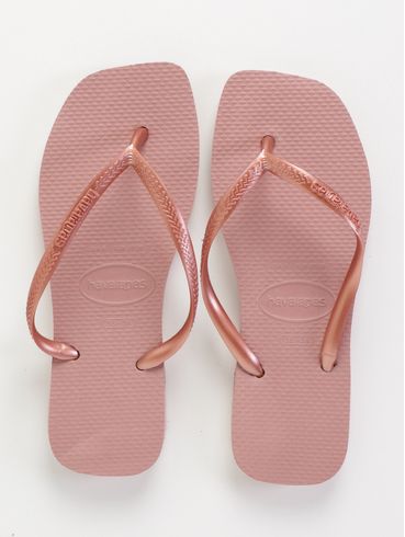 Chinelo Slim Square Havaianas Feminino ROSA