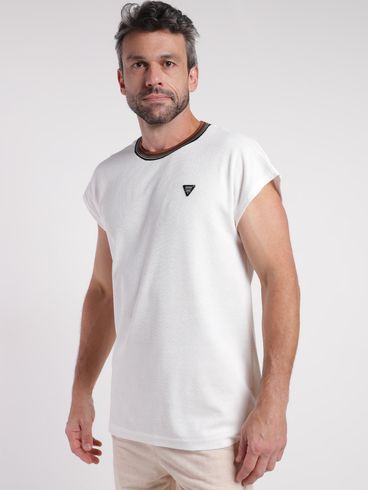 Camiseta Regata Masculina OFF WHITE