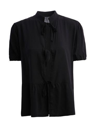 Blusa Manga Curta Feminina PRETO