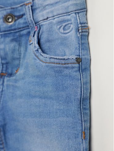 Calça Jeans Infantil Para Menino - AZUL