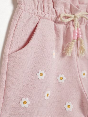 Short Infantil Para Menina - ROSA CLARO