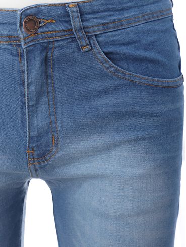 Bermuda Jeans Masculina AZUL