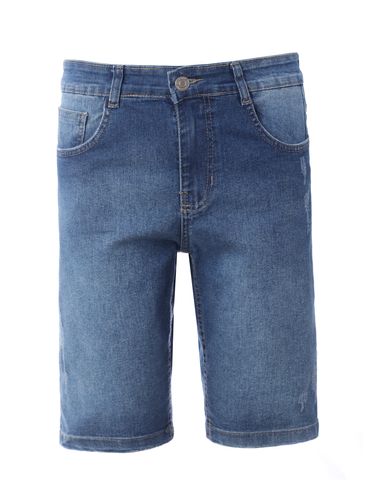 Bermuda Jeans Gangster Masculina AZUL