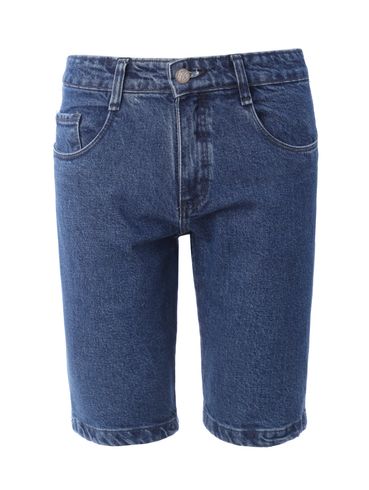 Bermuda Jeans Masculina AZUL