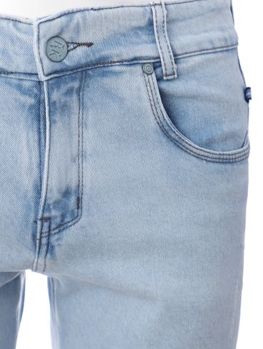 Bermuda Jeans Masculina AZUL