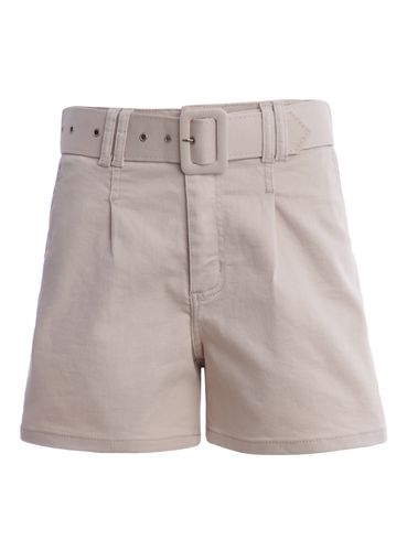 Short Sarja Sawary Feminino BEGE