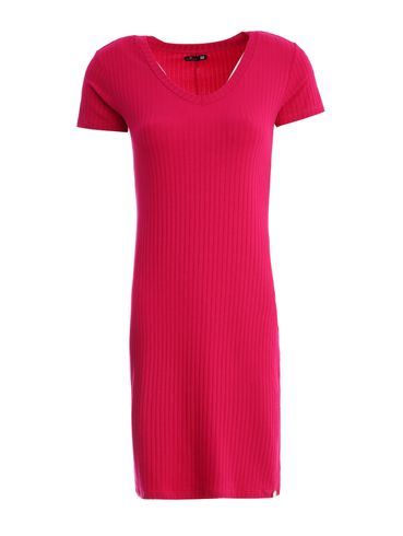 Vestido Médio Canelado Autentique Feminino ROSA