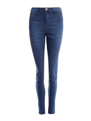 Calça Jeans Cigarrete Pisom Feminina AZUL