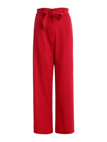 Calça Wide Leg Clochoard Autentique Feminina VERMELHO