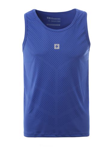 Camiseta Regata Running Masculina AZUL