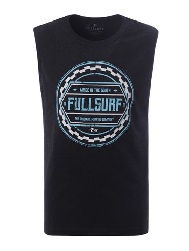 Camiseta Regata Full Surf Masculina PRETO