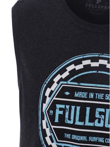 Camiseta Regata Full Surf Masculina PRETO