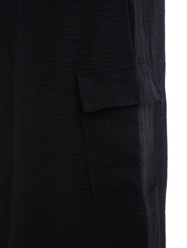 Saia Crepe Feminina PRETO