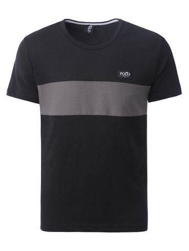 Camiseta Manga Curta Masculina PRETO