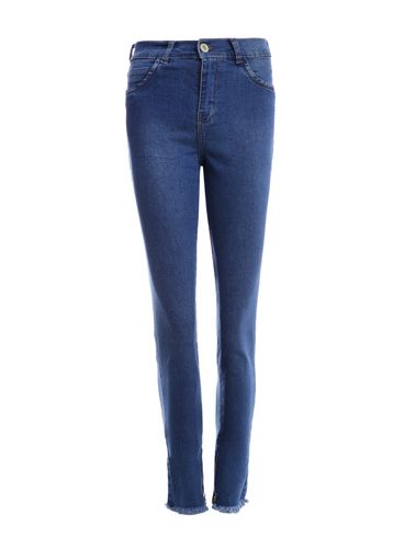 Calça Jeans Cigarrete Feminino AZUL