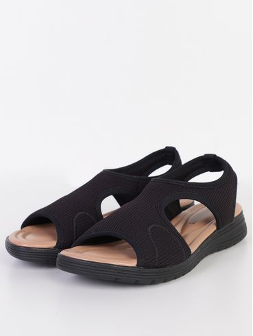 Sandália Comfortflex Feminina PRETO