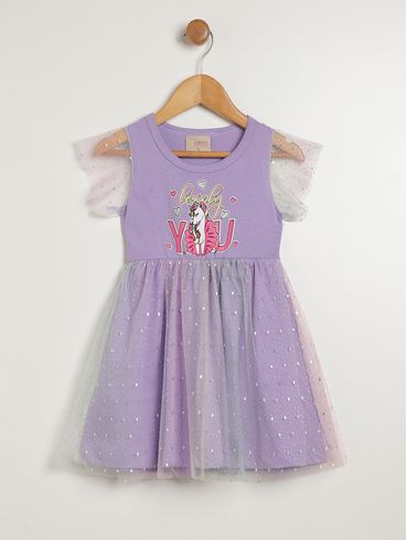 Vestido Infantil Para Menina - LILAS