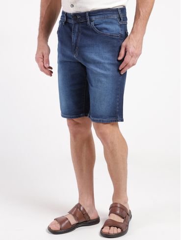 Bermuda Jeans Vilejack Masculina AZUL