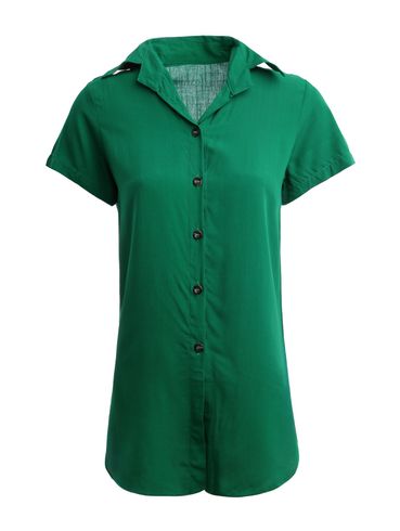 Camisa Alongada Feminina VERDE