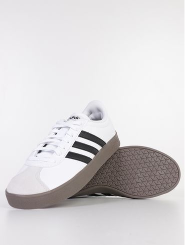 Tênis Vl Court Base Adidas Feminino BRANCO/PRETO