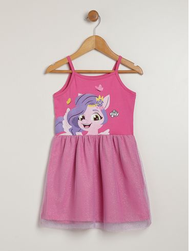 Vestido Infantil Para Menina - PINK