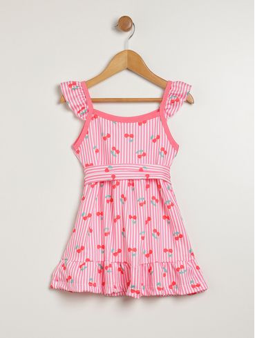 Vestido Infantil Para Menina - PINK