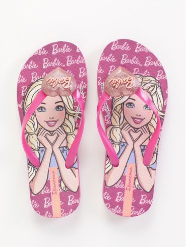 Chinelo Barbie Style Ipanema Infantil Para Menina- ROSA