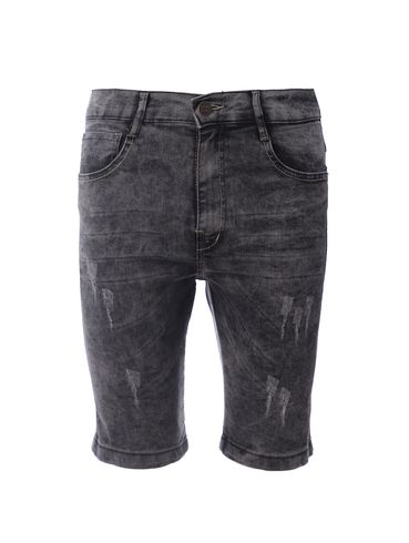 Bermuda Jeans Masculina PRETO