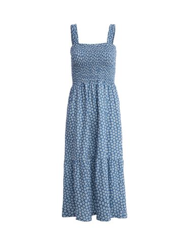 Vestido Midi Autentique Feminino AZUL