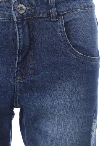 Bermuda Jeans Masculina AZUL