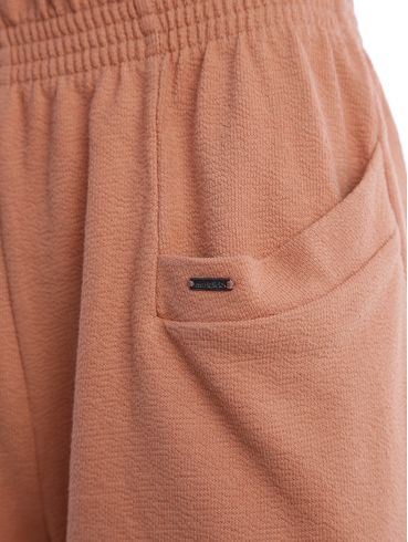 Short Moletinho Feminino BEGE