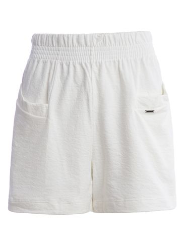 Short Moletinho Feminino OFF WHITE