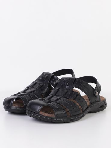 Sandália Pegada Masculina PRETO