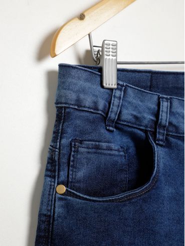 Short Jeans Feminino AZUL