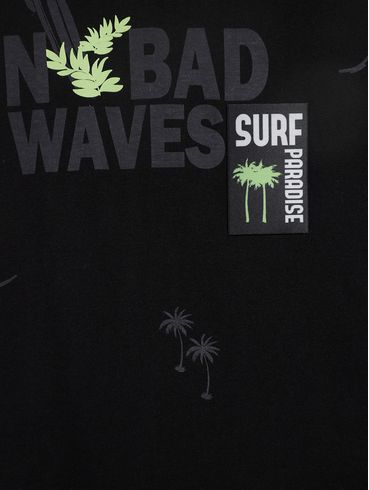 Camiseta Regata Juvenil Para Menino - PRETO