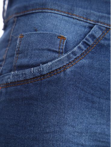 Short Jeans Feminino AZUL