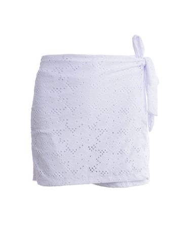 Short Saia Autentique Feminino BRANCO